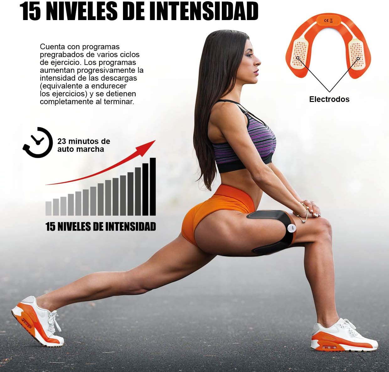 Electroestimulador de glúteos pro