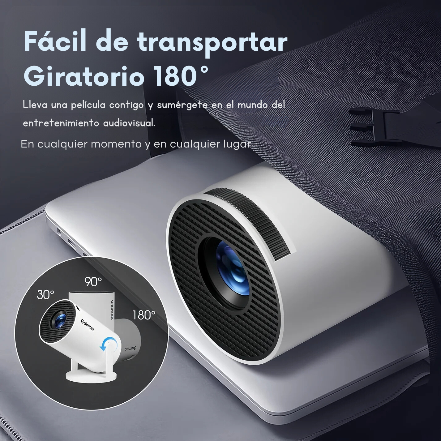 Proyector PocketBeam Smart 180°