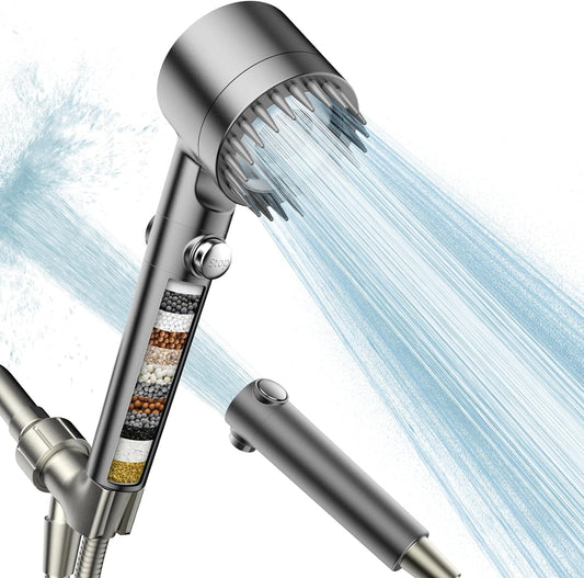 OFERTA 2X1 - JET MASSAGE PRO™ - Alcachofa de Ducha de Alta Presión