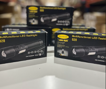 Linterna led con zoom 3modo