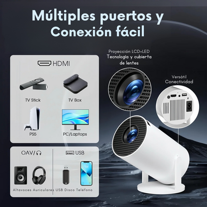 Proyector PocketBeam Smart 180°
